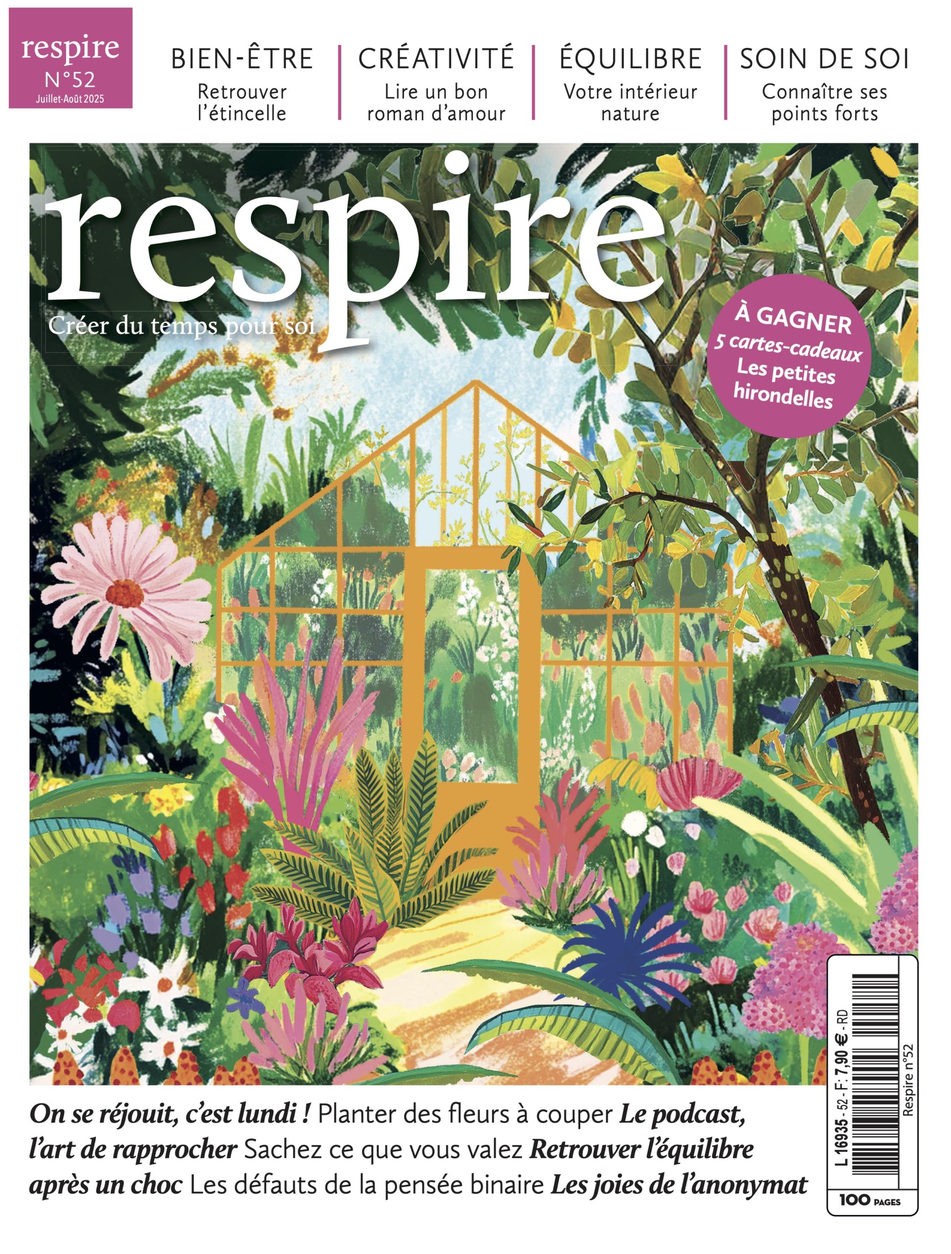 Le nouveau numéro de respire est disponible chez votre marchand de journaux !