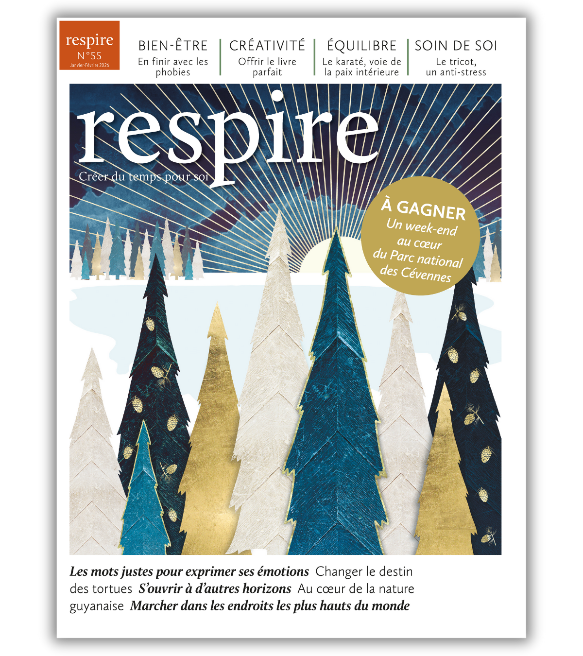 Le nouveau numéro de respire est disponible chez votre marchand de journaux !
