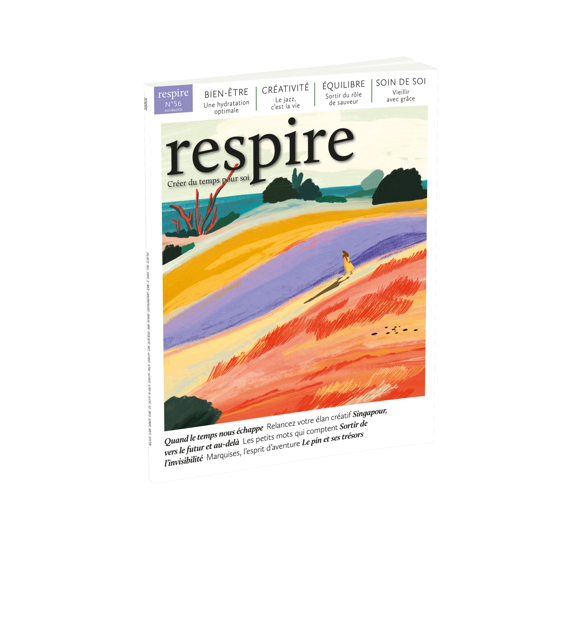 Le nouveau numéro de respire est disponible chez votre marchand de journaux !