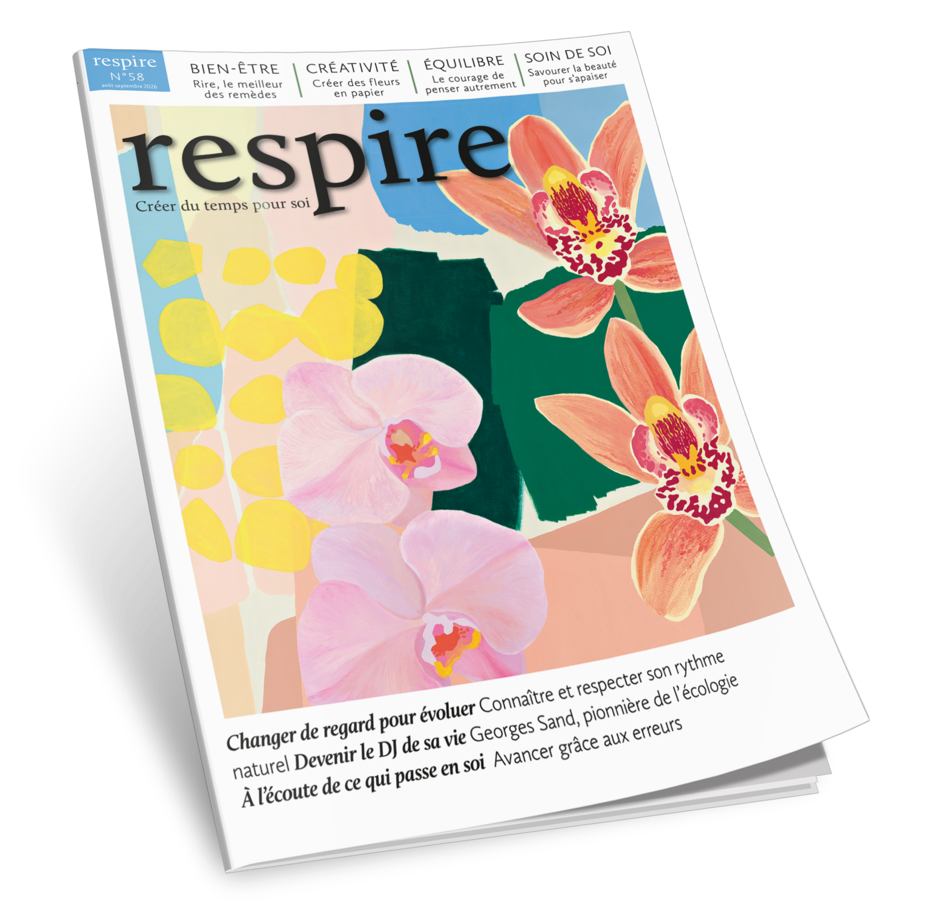 Le nouveau numéro de respire est disponible chez votre marchand de journaux !